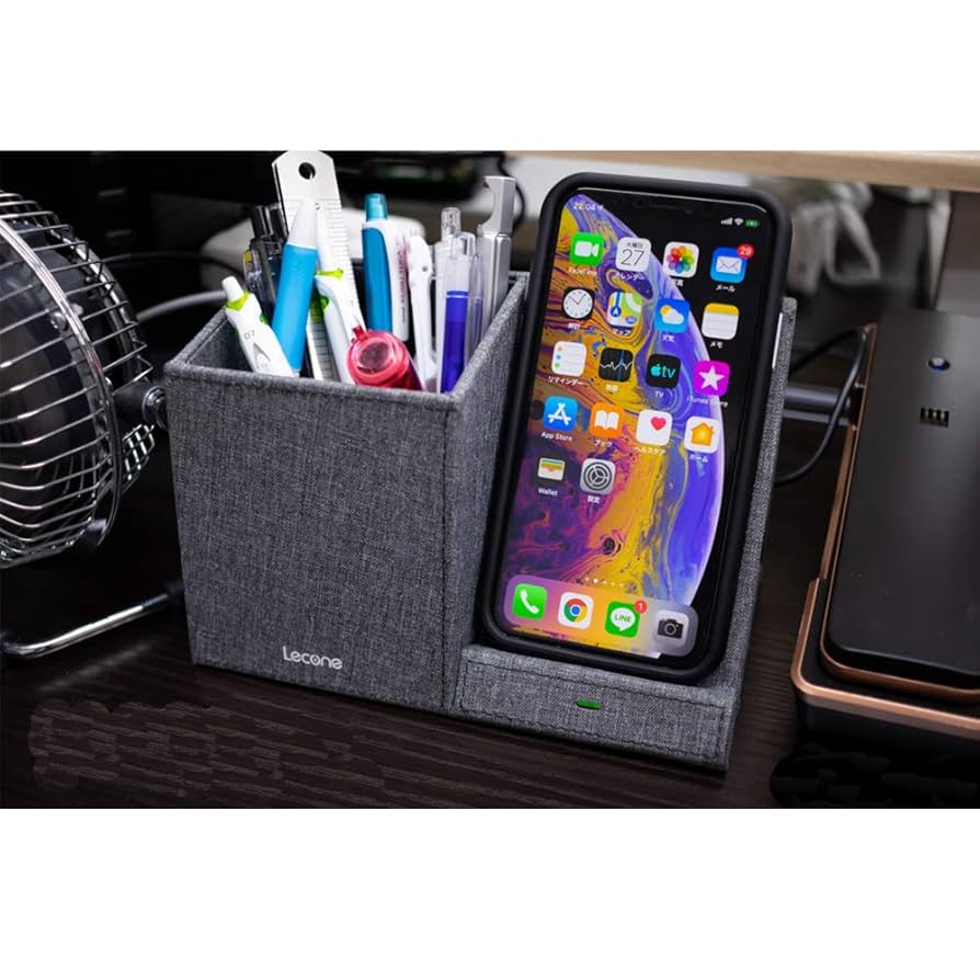 Amazon | ワイヤレス充電器 Qi認証 ワイヤレスチャージャー ペン